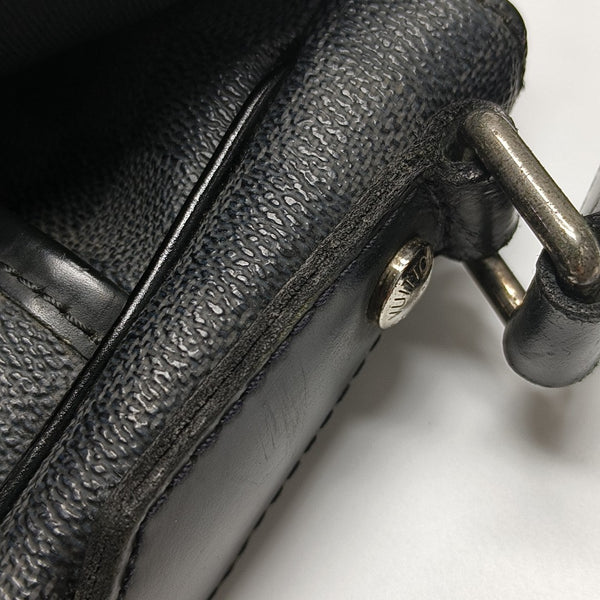 DANIEL Damier Graphite Coated Canvas Gray