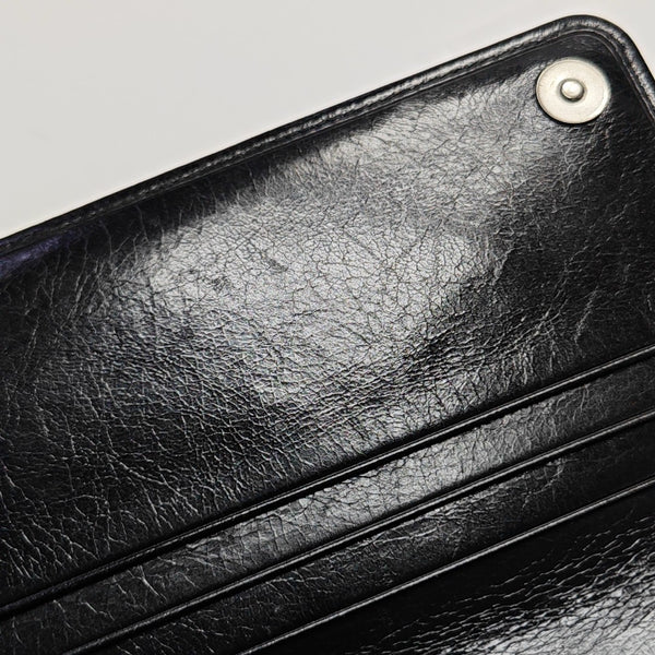 Quilted Calfskin Shoulder Bag Black