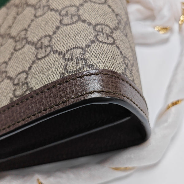 Authenticated pre-owned Ophidia Small Monogram Coated Canvas Beige - Shoulder Bag at Looply