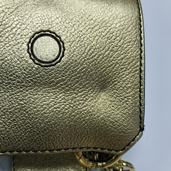 Buckle Leather Gold