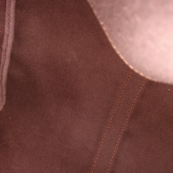 KEEPALL 45 Monogram Coated Canvas Brown