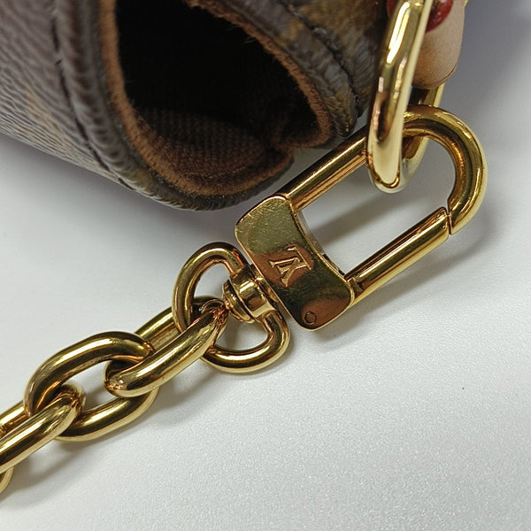 IVY Monogram Coated Canvas Brown