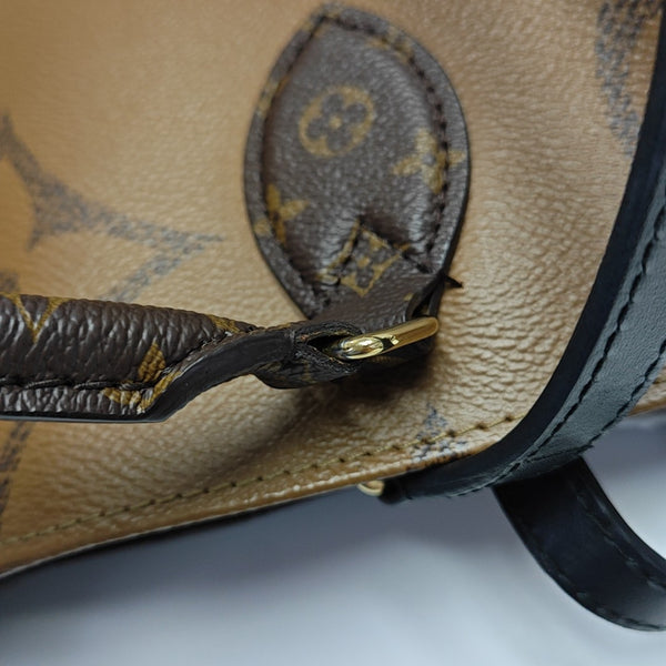 ONTHEGO GM Monogram Coated Canvas Brown