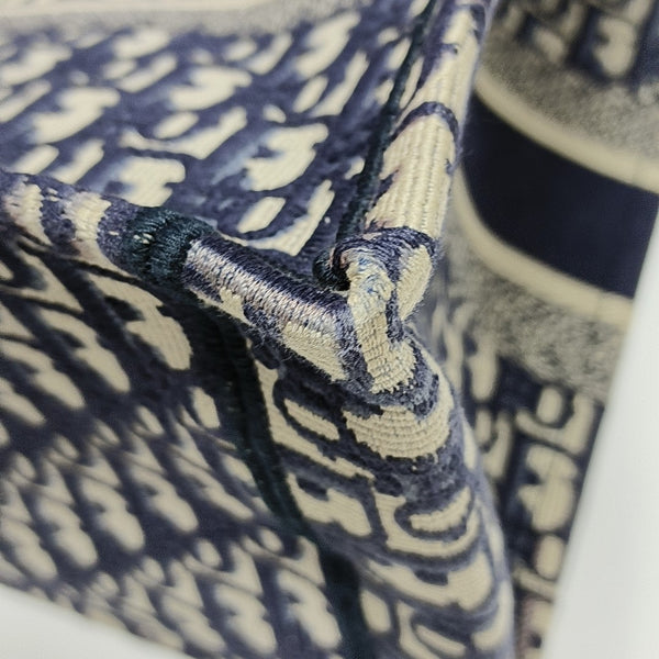 Book Tote Medium Canvas Blue