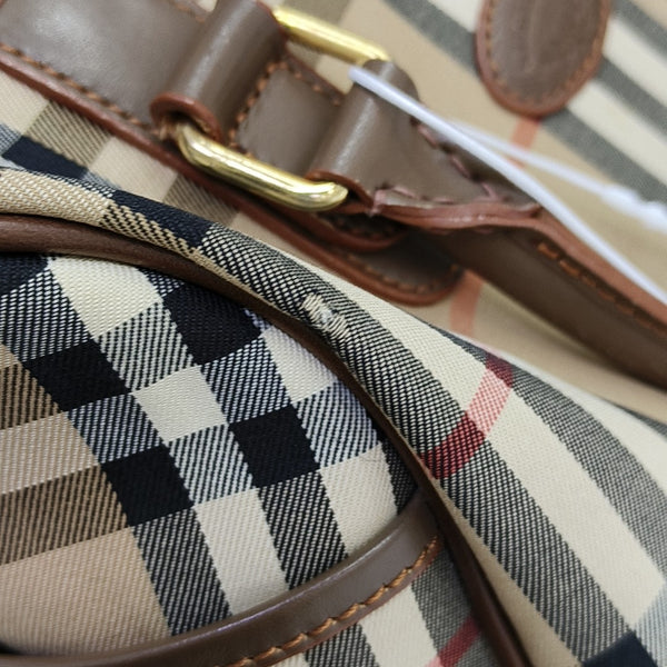 Canvas Shoulder Bag Brown