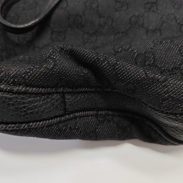 Monogram Canvas Tote Bag Black
