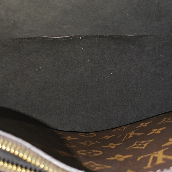 NÉONOÉ MM Monogram Coated Canvas Brown