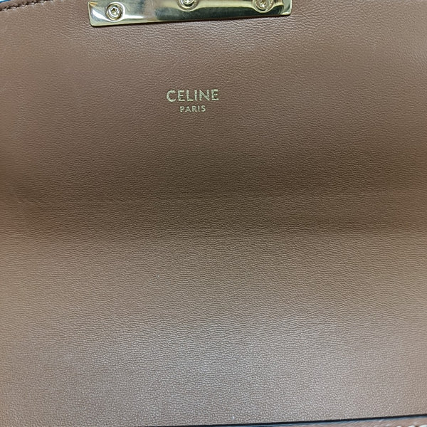 TRIOMPHE Medium Coated Canvas Brown