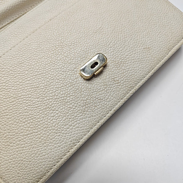 WOC Quilted Calfskin White