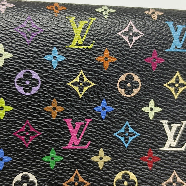LV × TM INSOLITE Monogram Coated Canvas Black Wallet