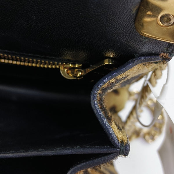 Horsehair Shoulder Bag Brown