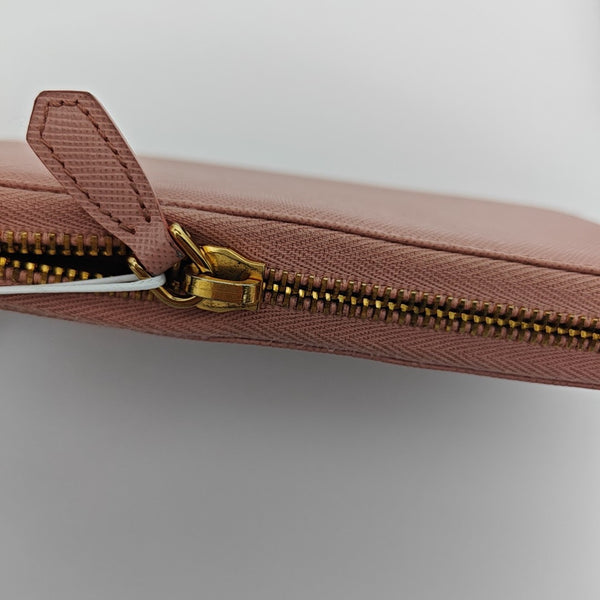 Saffiano Calfskin Wallet Pink