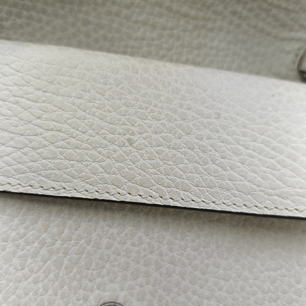 Dionysus Super Mini Calfskin White