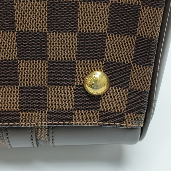BERKELEY Damier Ebene Coated Canvas Brown