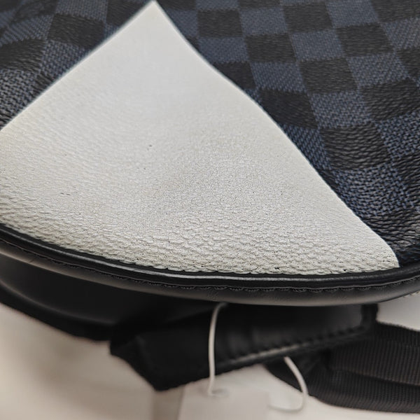 JOSH Damier Graphite Coated Canvas Black