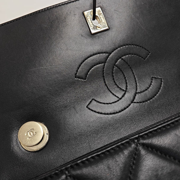 TRENDY CC Quilted Lambskin Black