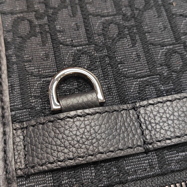 Safari Oblique Canvas Black