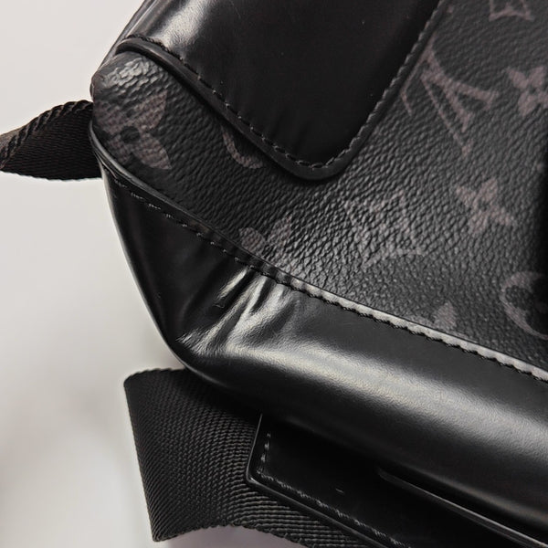 VOYAGER PM Lona Monogram Revestida Negra