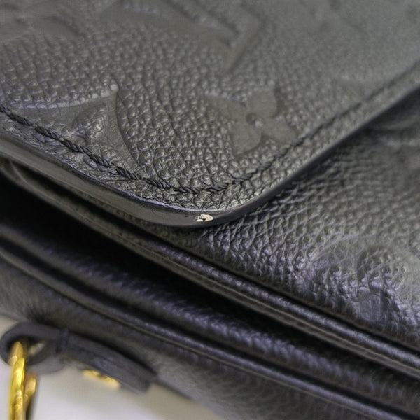 MÉTIS MM Monogram Calfskin Black
