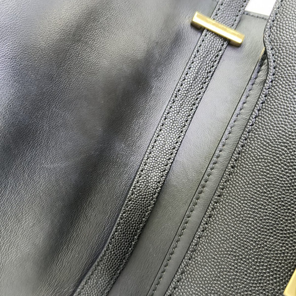 TB Small Calfskin Black