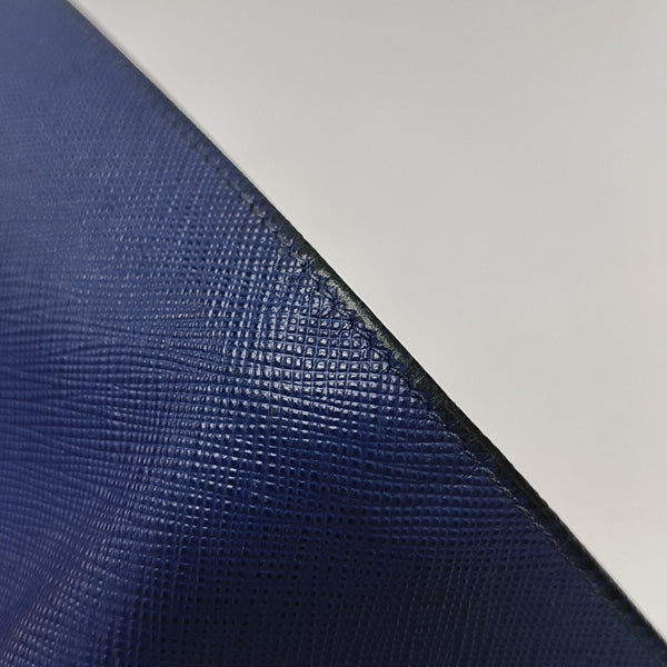 Saffiano Calfskin Wallet Blue