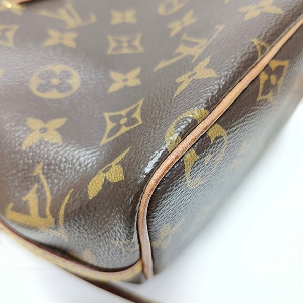 Authenticated pre-owned NÉONOÉ Nano Monogram Coated Canvas Brown - Bucket Bag at Looply