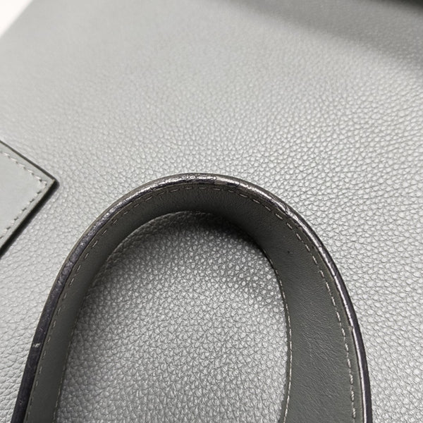 Buckle Calfskin Gray