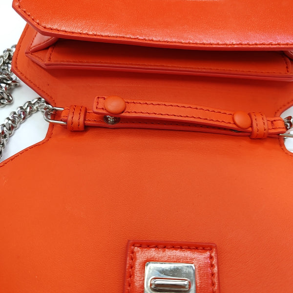 Calfskin Shoulder Bag Red