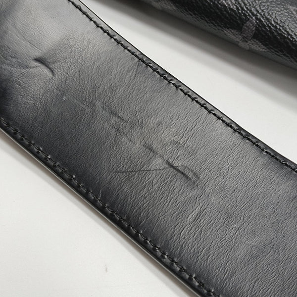 VOYAGER PM Monogram Coated Canvas Black