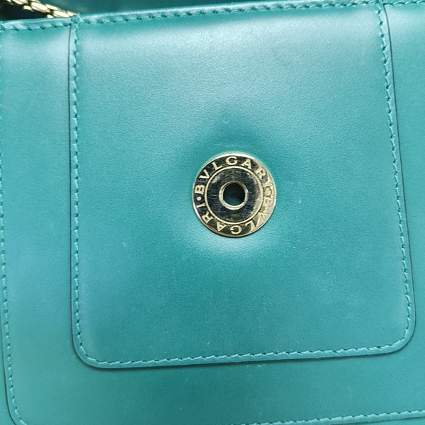 SERPENTI FOREVER Small Calfskin Green