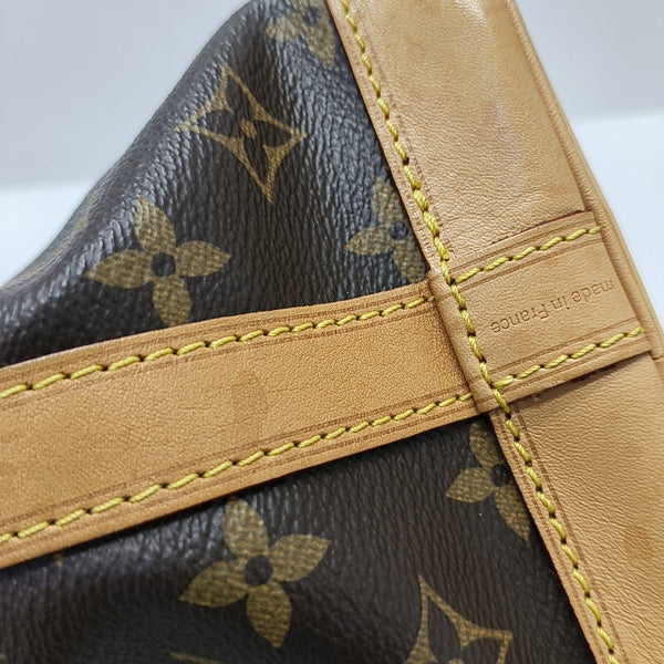 NOÉ BB Monogram Coated Canvas Brown