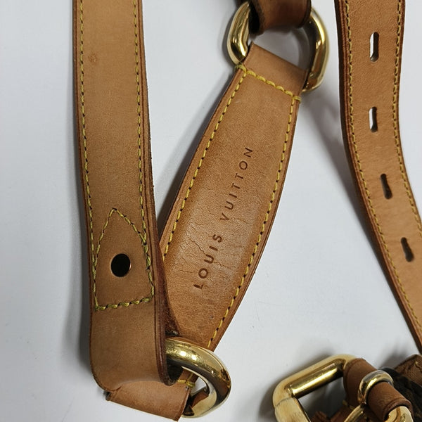 TULUM GM Monogram Coated Canvas Brown