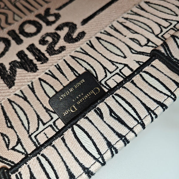 Book Tote Medium Canvas Pink