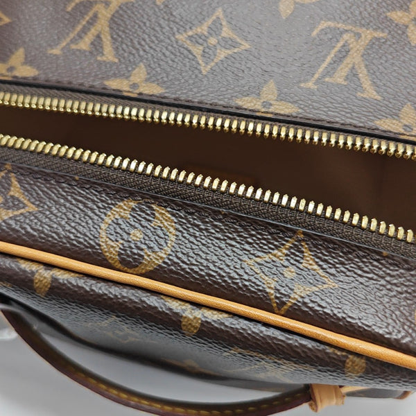 NICE Mini Monogram Coated Canvas Brown