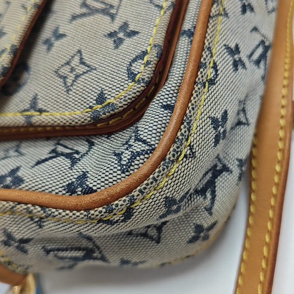 JULIETTE Mini Monogram Denim Gray