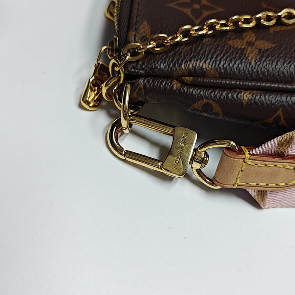 MULTI Monogram Coated Canvas Brown