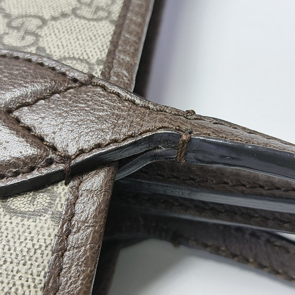 Monogram Coated Canvas Top Handle Bag Beige