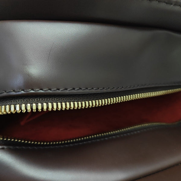 SARRIA HORIZONTAL Damier Ebene Coated Canvas Brown