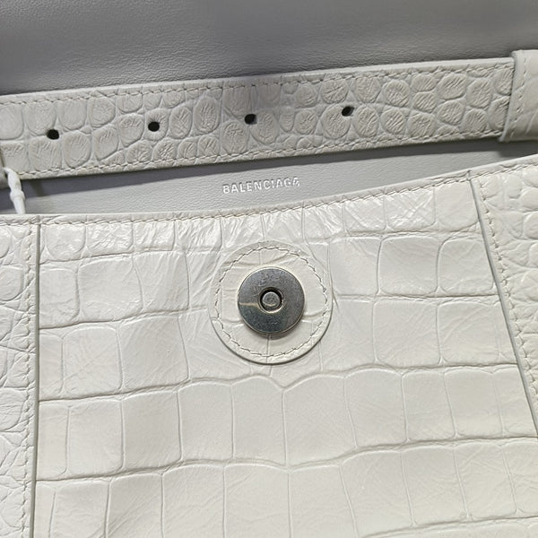 Downtown Mini Calfskin White