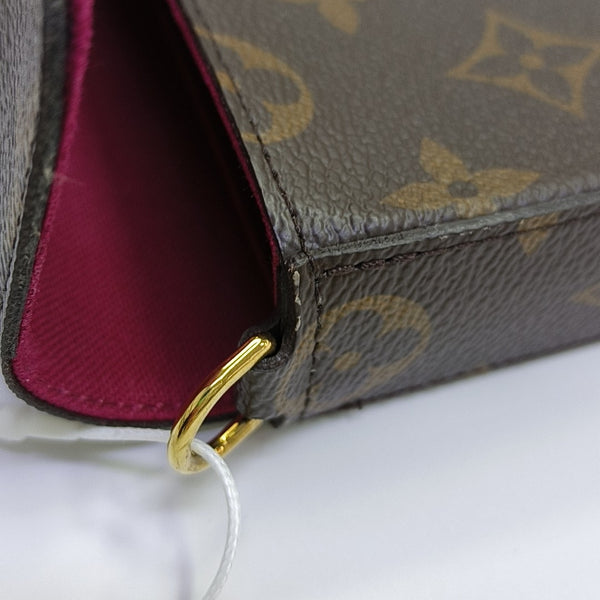 FÉLICIE Monogram Coated Canvas Brown