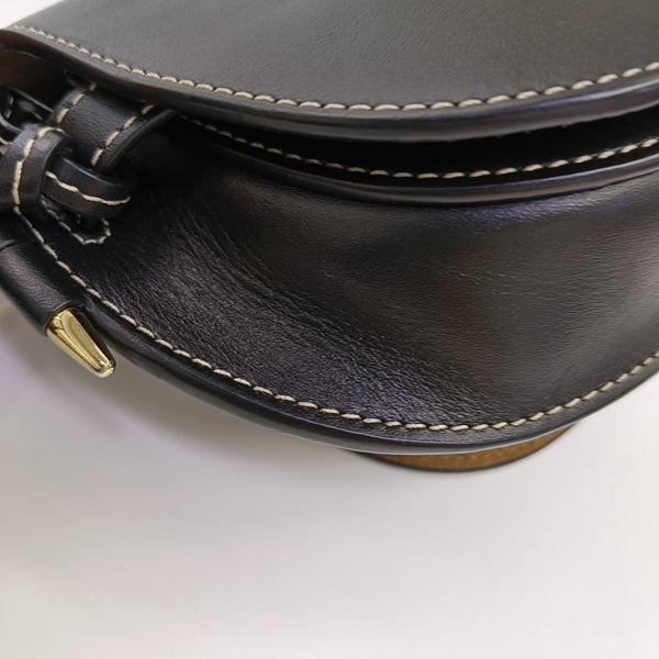 Gate Mini Calfskin Black