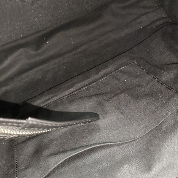 Metal Plate Classic City Lambskin Black