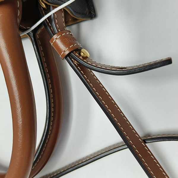 CABAS CELINE Mini Coated Canvas Brown