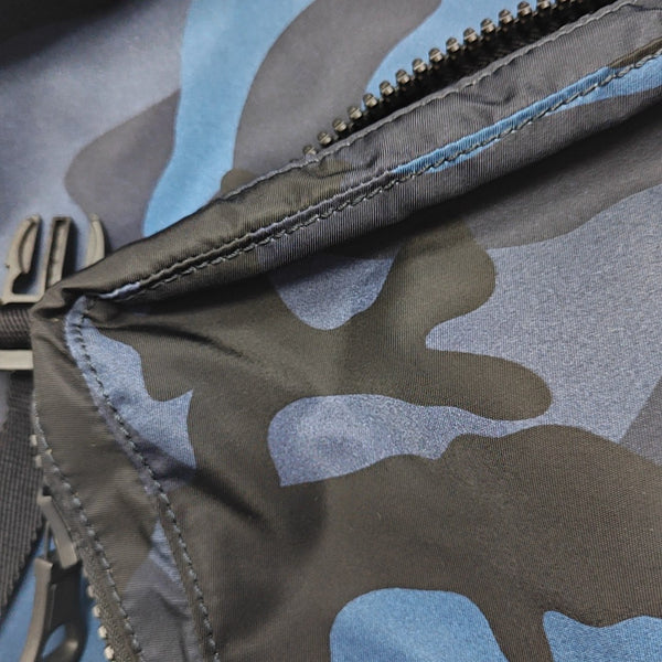 Nylon Backpack Blue