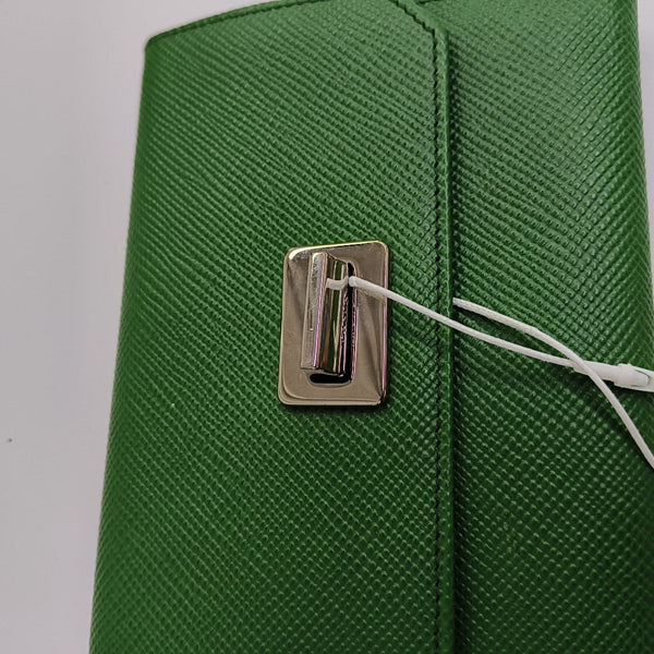 Calfskin Wallet Green