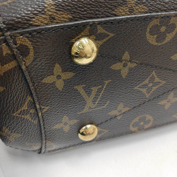 MONTAIGNE Monogram Coated Canvas Brown