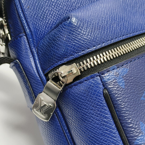 OUTDOOR PM Monogram Coated Canvas Blue