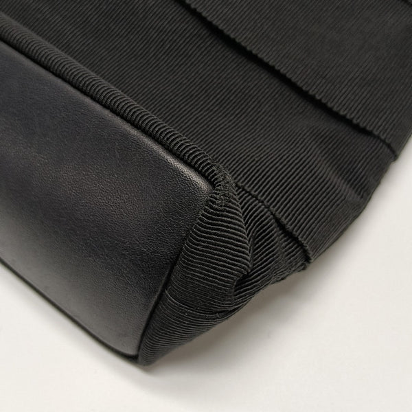 Fabric Shoulder Bag Black
