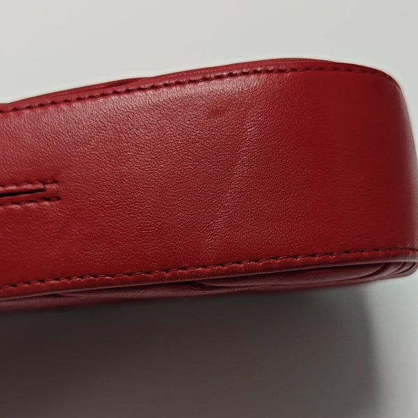 Matelassé Lambskin Red