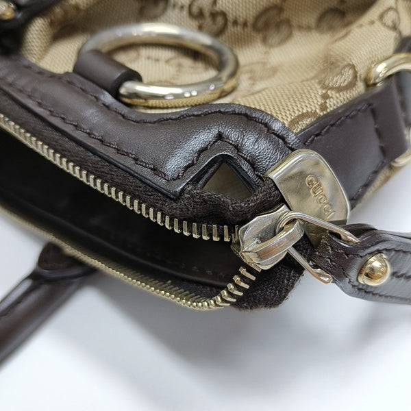 Sukey Monogram Canvas Brown